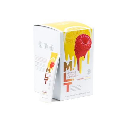 Box and Satchet of MLT Raspberry Lemonade Flavor